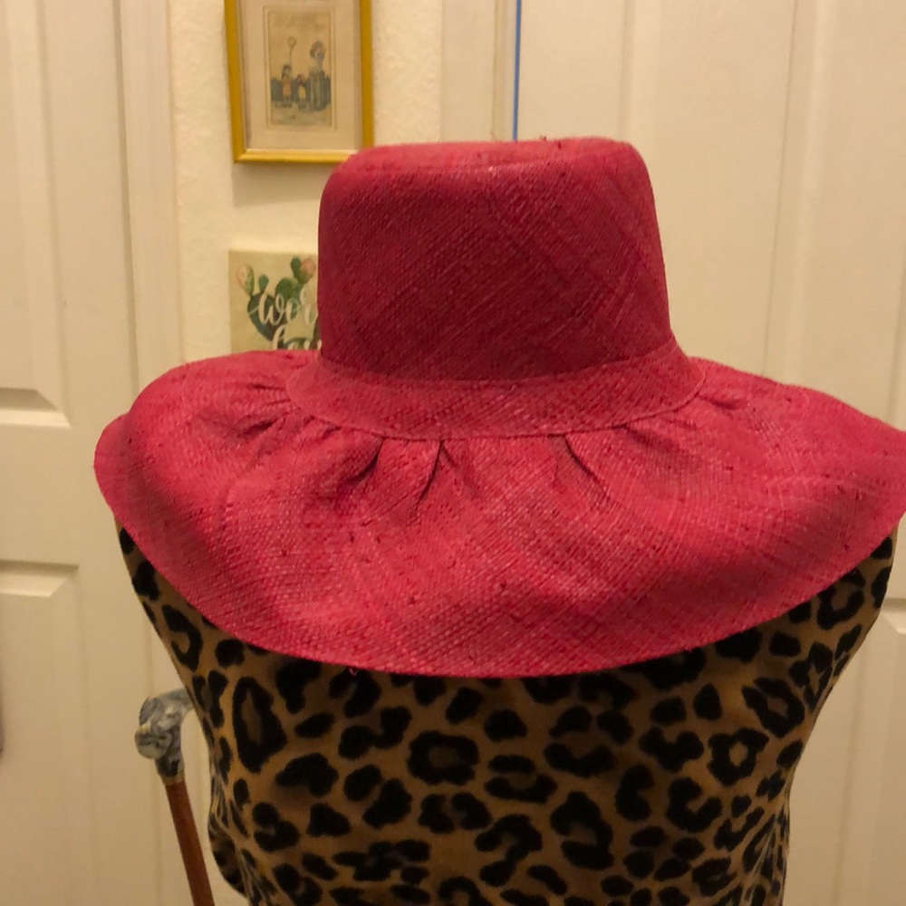 Fish is straw hat from Hawaii